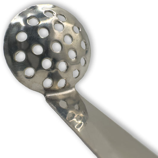 Detailaufnahme Einhängesieb aus Stahl