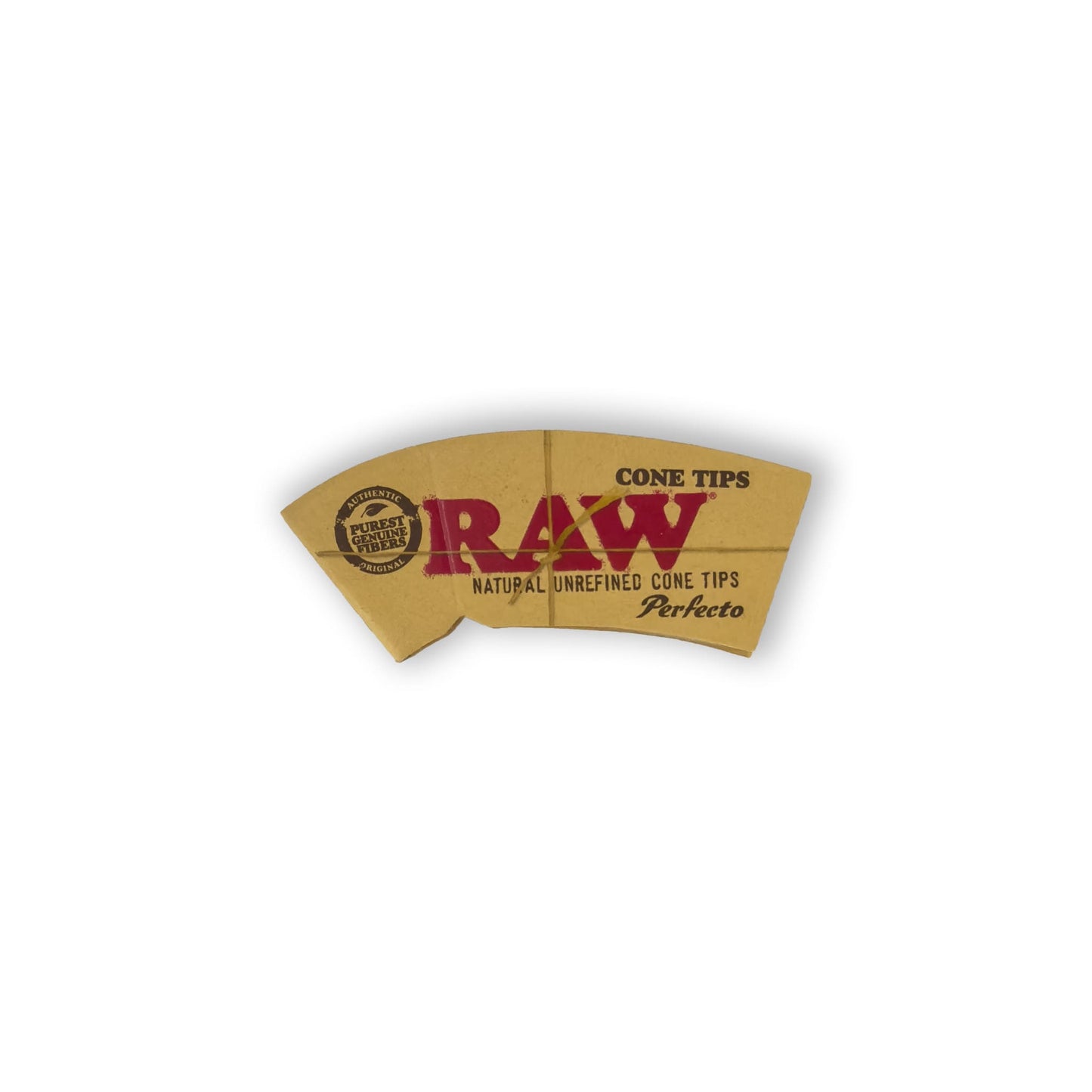 Nahaufnahme der vorgefalzten RAW Perfecto Filter Tips