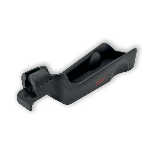 RAW Catcher Next Level Aschenbecher, ergonomisches Design in Schwarz