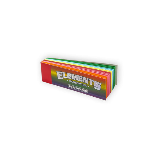 Elements Regenbogen Filter Tips Heftchen bunt