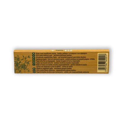 OCB Bamboo Slim Papers neben gedrehtem Produkt für ein natürliches Raucherlebnis
