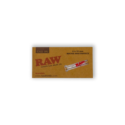 Nachhaltiger RAW Glas Tip – wiederverwendbarer Filter für selbstgedrehte Joints